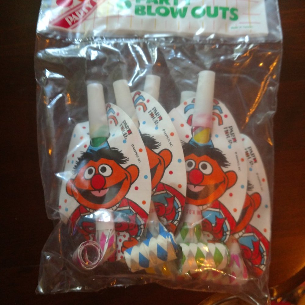 Vintage Party Blowers Ernie